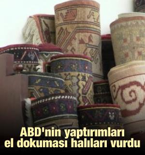 ABD'nin yaptırımları el dokuması halıları vurdu