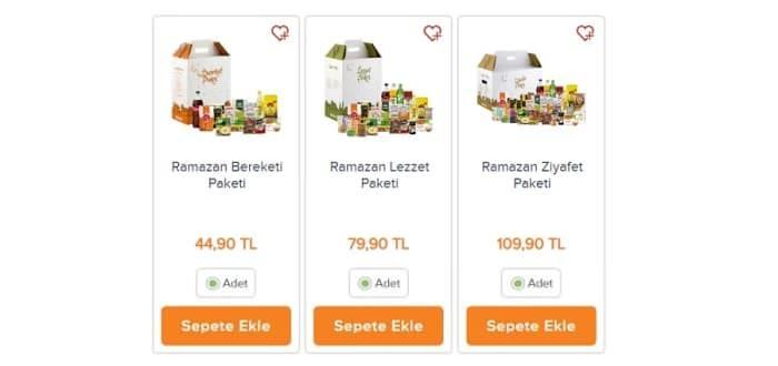 Ramazan kolisinin içerisine ne koyulur? Ramazan kolisi fiyatları 2020! Bim Ramazan kolisi...