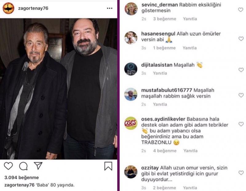 Yemek Sepeti'nin kurucusu Nevzat Aydın, Al Pacino'yu paylaştı! Sosyal medya karıştı