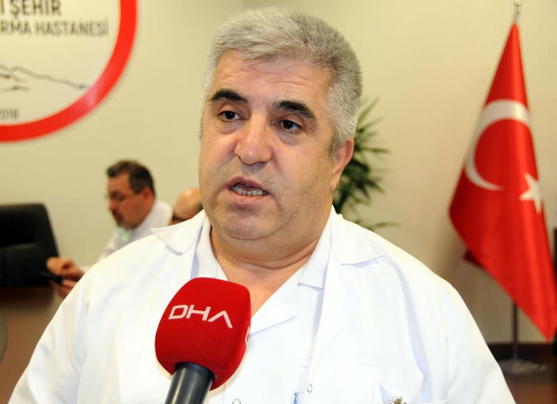 Kayseri Şehir Hastanesi Başhekimi ve Koronavirüs Bilim Kurulu Üyesi Prof. Dr. İlhami Çelik.