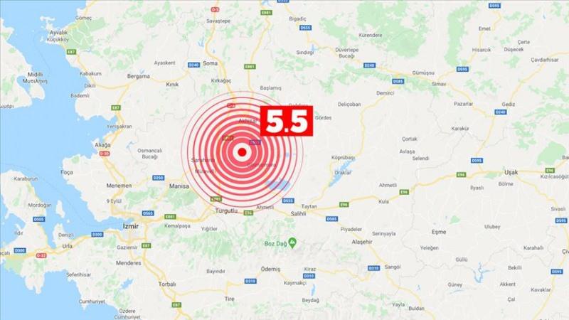 Son dakika : Manisa Saruhanlı merkez üssü olan 5,5 şiddetinde deprem meydana geldi