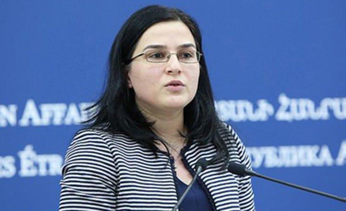 Ermenistan Dışişleri Bakanlığı Sözcüsü Anna Nagdalyan
