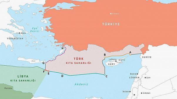 Libya Türkiye deniz sınırı