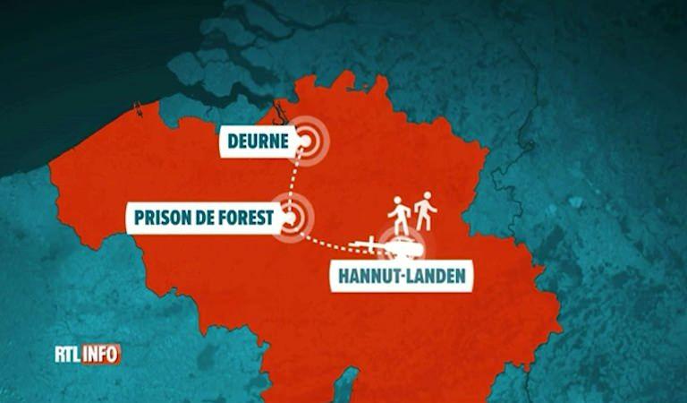 Belçika'da helikopterle mahkum kaçırma girişimi