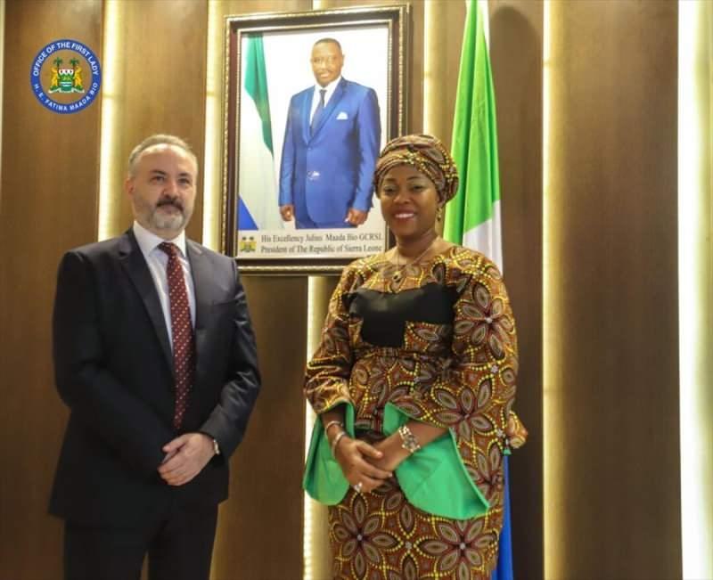 Sierra Leone Cumhurbaşkanı’nın eşi Fatima Maada Bio