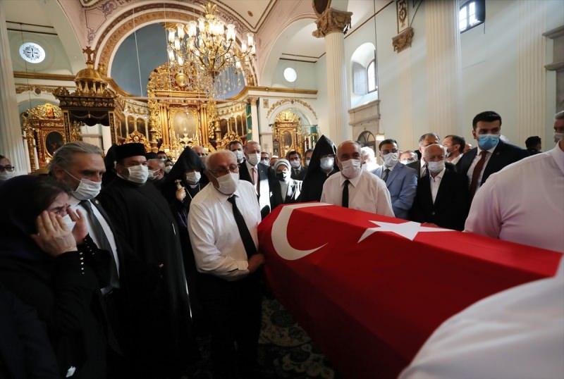 Cumhurbaşkanı Erdoğan, Markar Esayan'ın cenaze töreninde konuştu