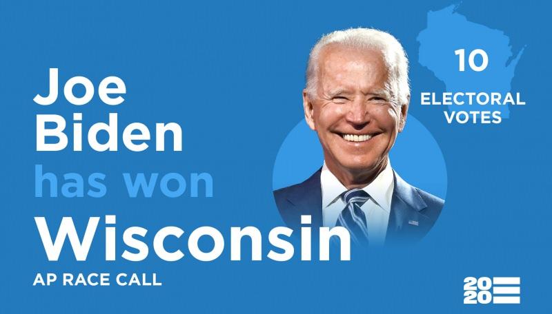 Joe Biden Wisconsin'ı kazandı
