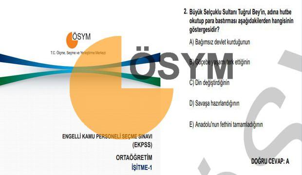 2020 Ekpss Soru Ve Cevaplari Yayimlandi Osym Ekpss Sinav Sonuc Tarihi Belli Oldu Haber 7 Haber Ofisi