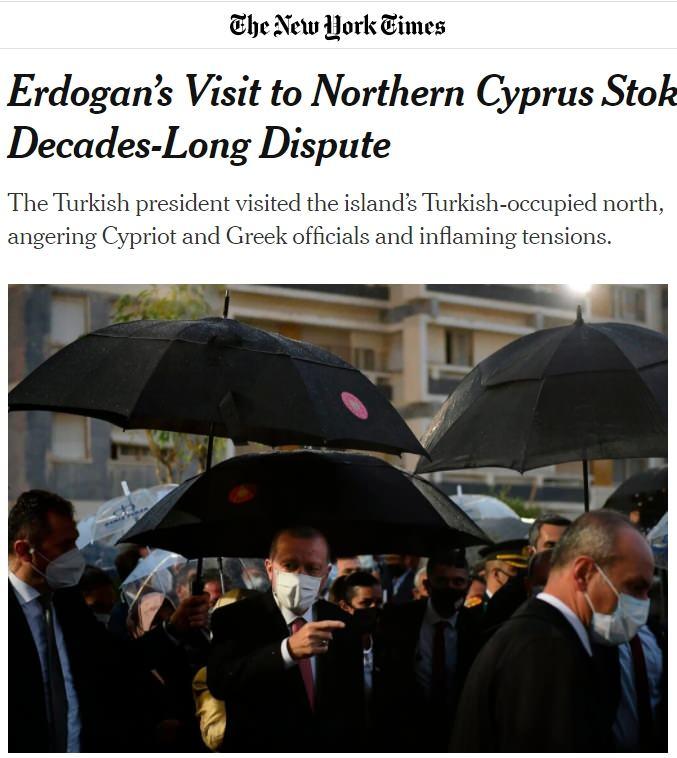 Başkan Erdoğan'ın ziyareti ile ilgili New York Times'tan skandal ifadeler