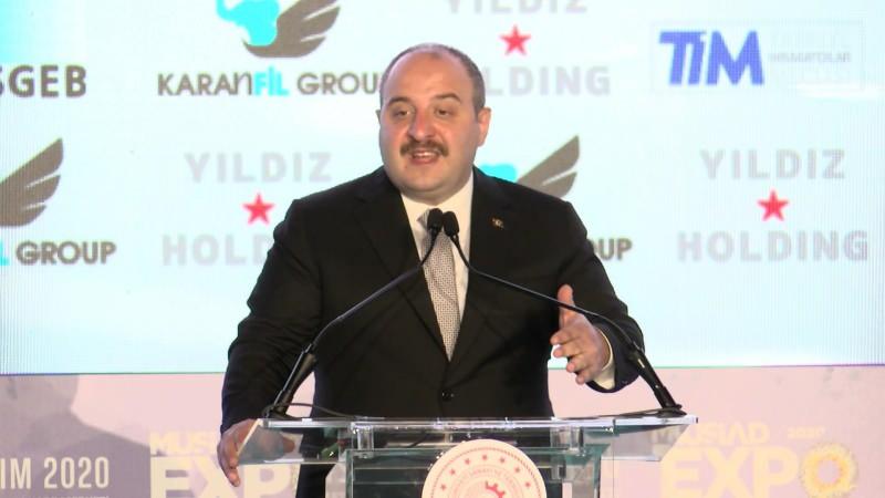 Sanayi ve Teknoloji Bakanı Mustafa Varank